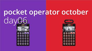 Pocket Operator October Day06