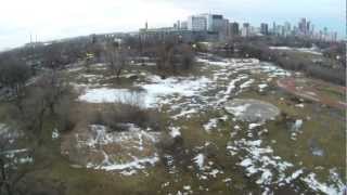 My Quadcopter SK450 first flight! Raw/unedited video from gopro.
