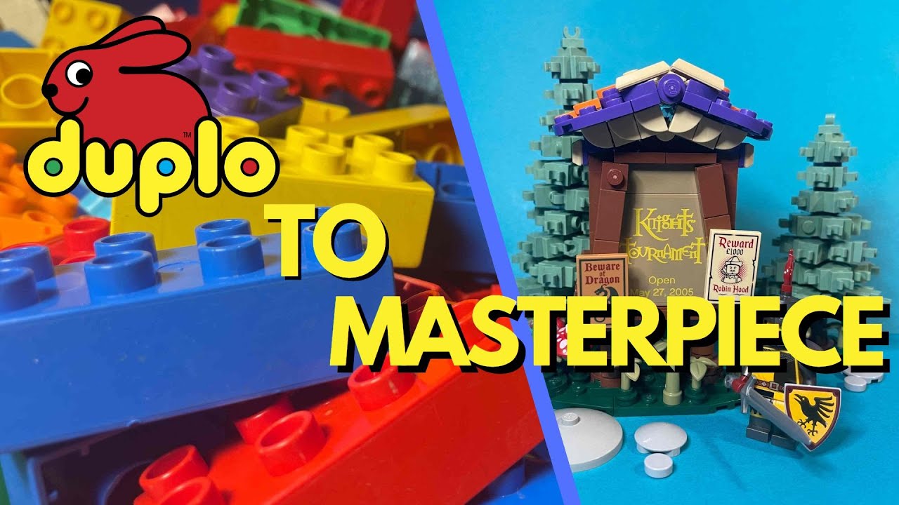 Turning DUPLO Into A LEGO Masterpiece