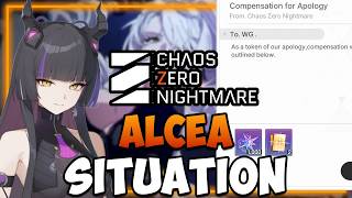 Apology & Alcea Refund - Alcea Situation & Refund Explained I Chaos Zero Nightmare