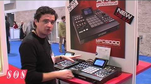 Akai MPC5000 - NAMM 2009
