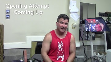 Strict Curl Warm-Up Routine and Attempt Selection