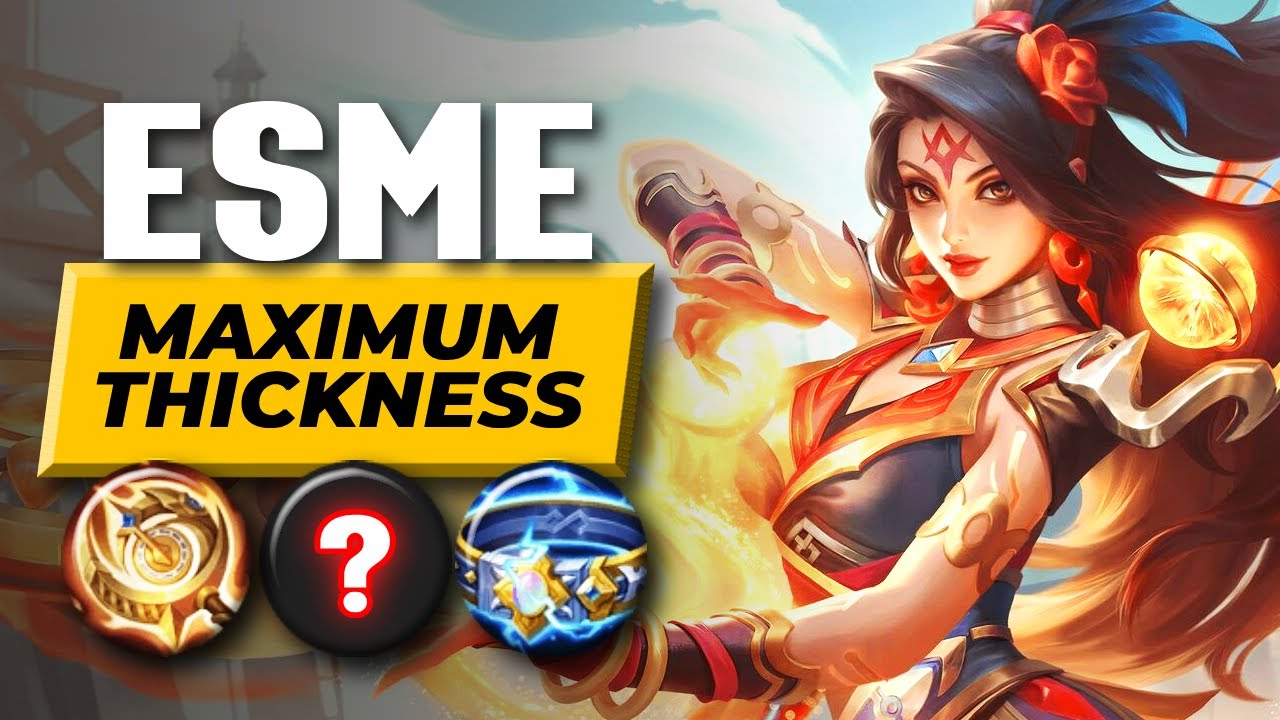 UNIQUE BUILD: Belt of Destiny ESME is Crazy THICK! | Mobile Legends Gameplay