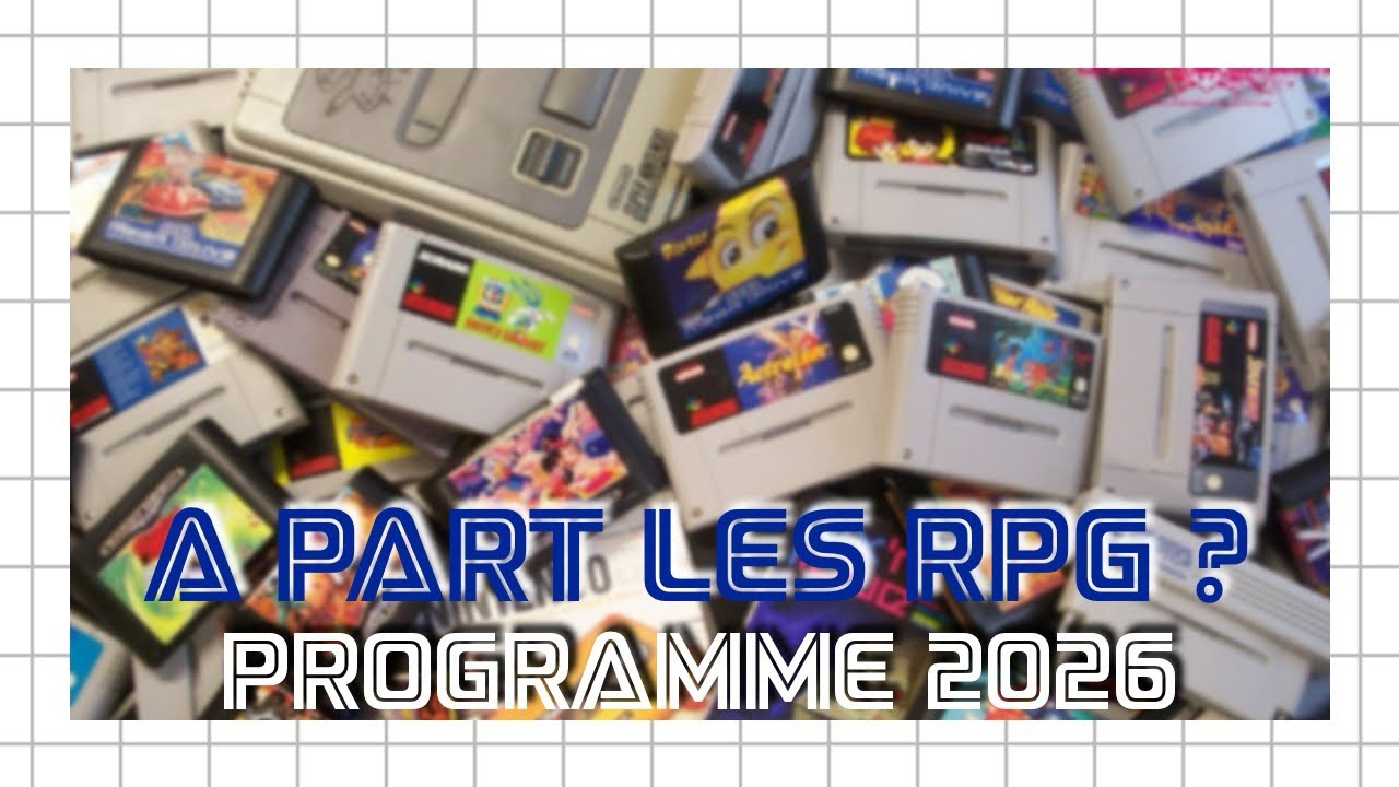ET À PART LES RPG ? Quels genres pourrez-vous voir en 2026 sur la chaîne ?