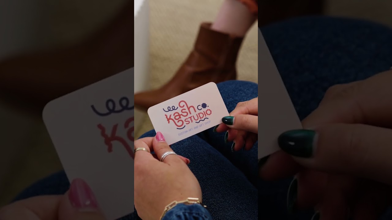 The marketing materials bringing KASH Co. Studio to life!