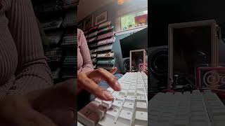 Ceramic keycaps are heavier than standard plastic keycaps, so they can change both the feel and