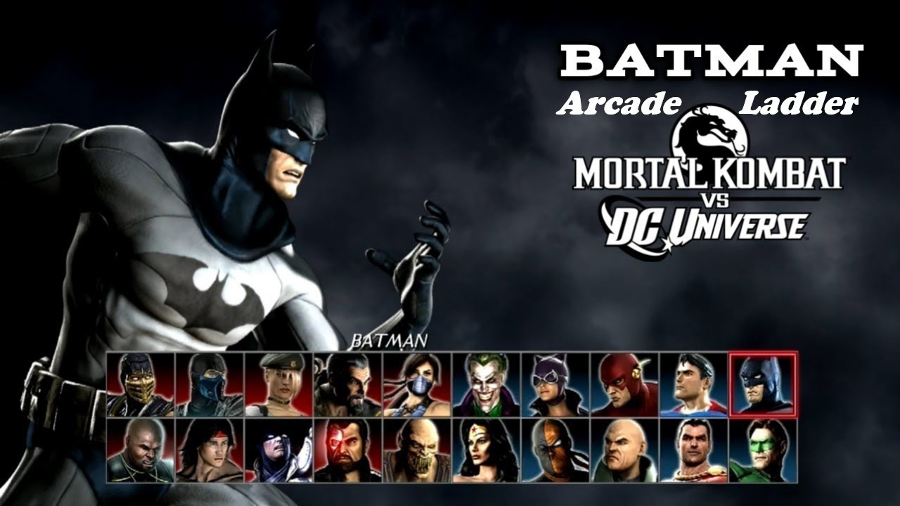 Лестница в аркадном зале Бэтмена | Mortal Kombat против вселенной DC
