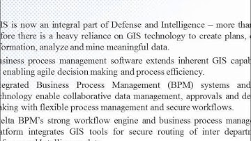INTEGRATION  OF SKELTA BPM SOFTWARE AND GIS for SECURE ROUTING OF DATA IN THE DEFENSE DEPARTMENT