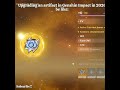 Upgrading an artifact in Genshin Impact in 2026 be like: #genshinimpact #genshin