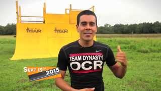 MudTitan: Bent "Warped" Wall Obstacle Training Video