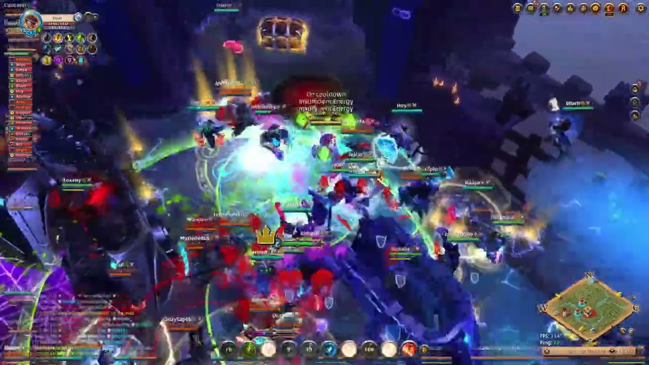 Albion Online | Castle Fight: 38 Squirtle Squad vs 120+ OMBRA & Yum Yum | 450m+ Profit 💰8.4 donors