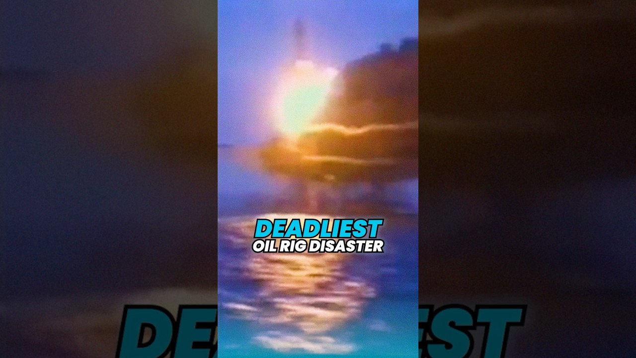 Самая смертоносная катастрофа на нефтяной платформе в истории.