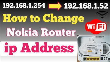How To Change Nokia Router ip Address || Ip Address change kaise kare | Subisu | Vianet