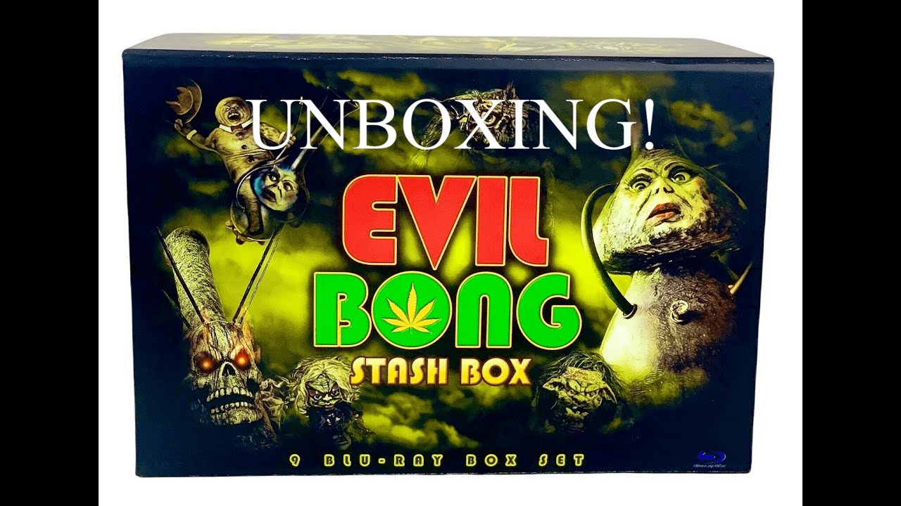 Unboxing! The Evil Bong Stash Box (Box Set) [Blu-ray] with Cody