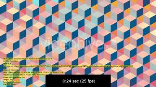 Display Patterns Gradient Loop vol | After Effects Template | VideoHive 22043305