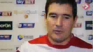 Nigel Clough's Gillingham reaction