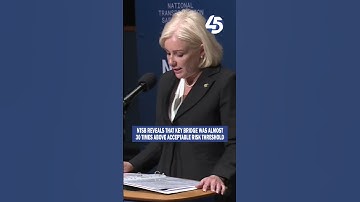 NTSB: Key Bridge was nearly 30 times above acceptable risk for bridges at time of collapse