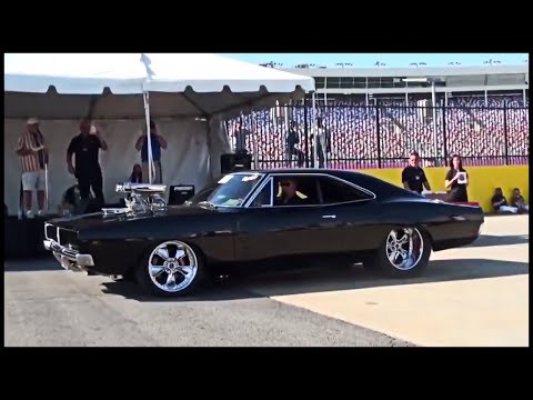 Додж Чарджер 1968-1972, 2015 👑 Ускорение и Звук 👑 Подборка 👑 Мускул кар (маслкар)