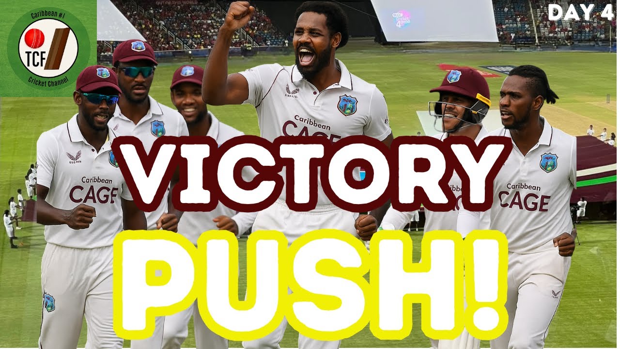 Live Cricket Watch-Along: West Indies Cracks on for Victory vs Australia on Day 4 of 2nd Test Match