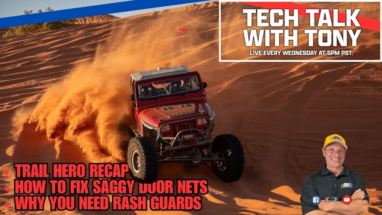 Join Our Live Tech Talk – Revamp Your JLU Door Bags with Tony's Fix! Plus LIVE Trail Hero Recap!