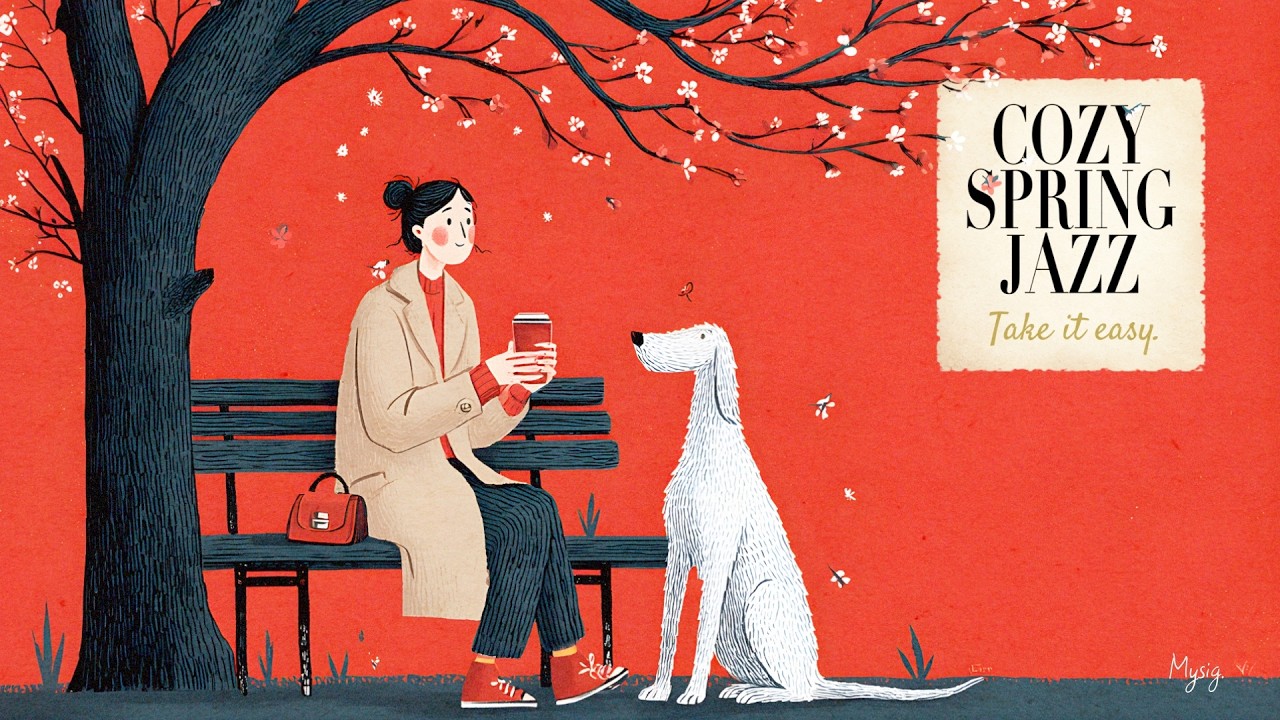 COZY SPRING JAZZ ☕ Take it easy.｜お花見しながら一息つく、やさしい春のジャズBGM