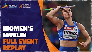 Women's Javelin Final | Munich 2022 | Elina Tzengko