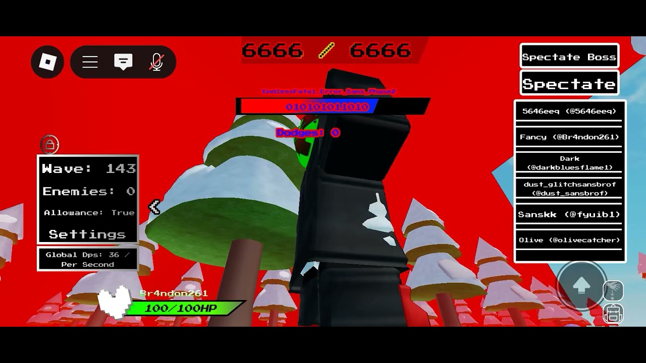 Laggy video proof of endless mode massacre 