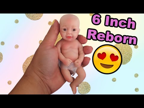 Silicone Miniature Doll Box Opening Review - YouTube