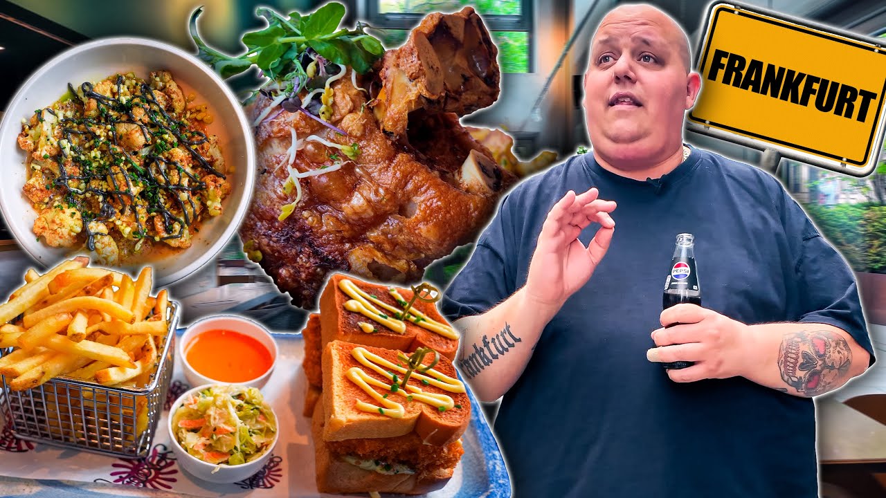 Food Tour FRANKFURT | Diese unentdeckten FOODSPOTS musst du kennen! 😍😋