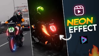 BIKER NEON EFFECT REELS VIDEO EDITING | GLOWING EFFECT BIKER REEL EDITING| Neon Effect Reel Editing screenshot 4