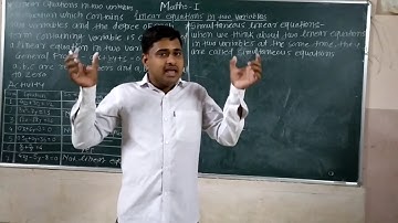 Linear Equations In Two Variables Part 2