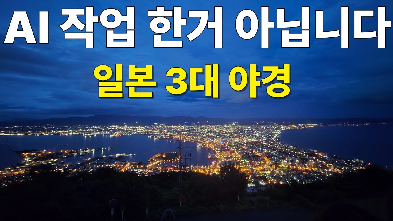 일본의 3대 야경 중에 여기가 최고라고 생각합니다 [하코다테 5]