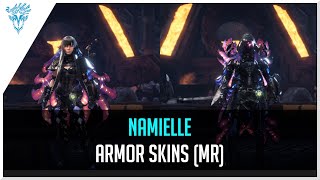 MHW Iceborne - All Namielle Armor Skins | Male, Female, MR | Preview