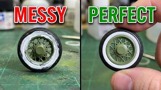 I Wish I Thought of This BEFORE! 1/32 Scale White Wall Masking.