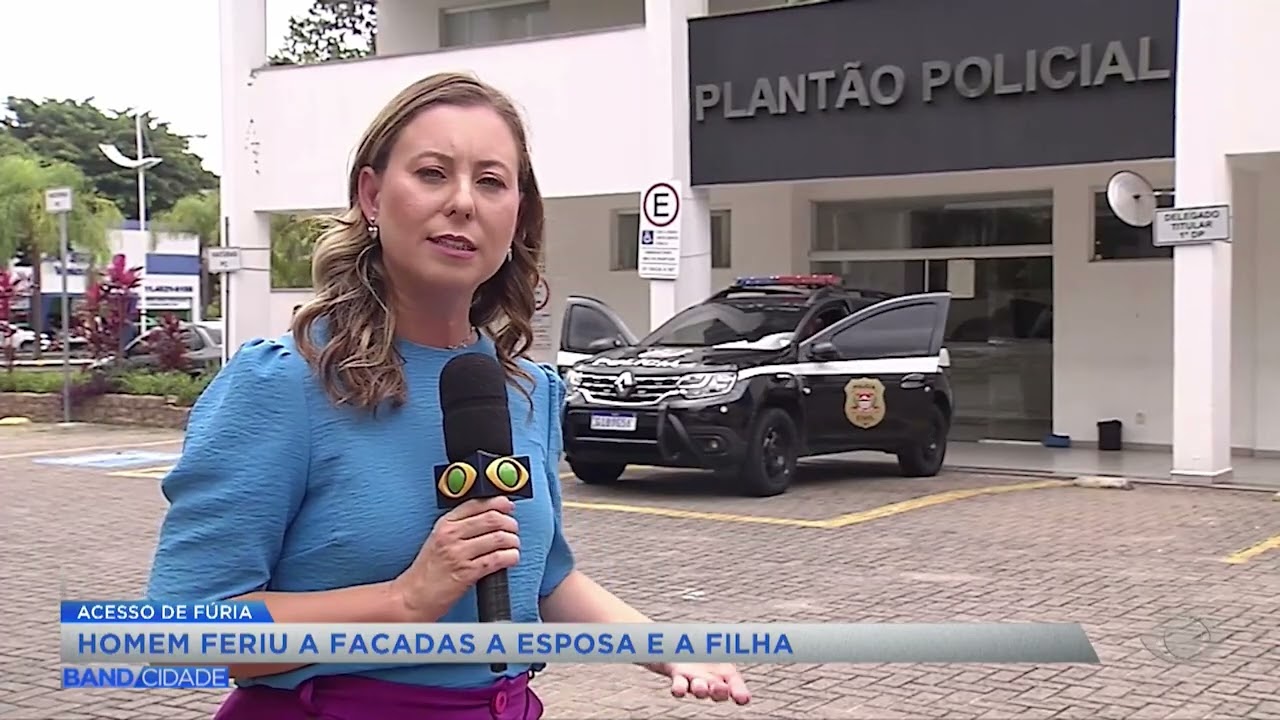 Homem é preso em Jundiaí após ferir a facadas esposa e filha