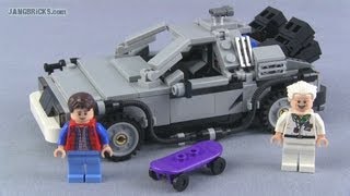 LEGO IDEAS 21103 The DeLorean Time Machine