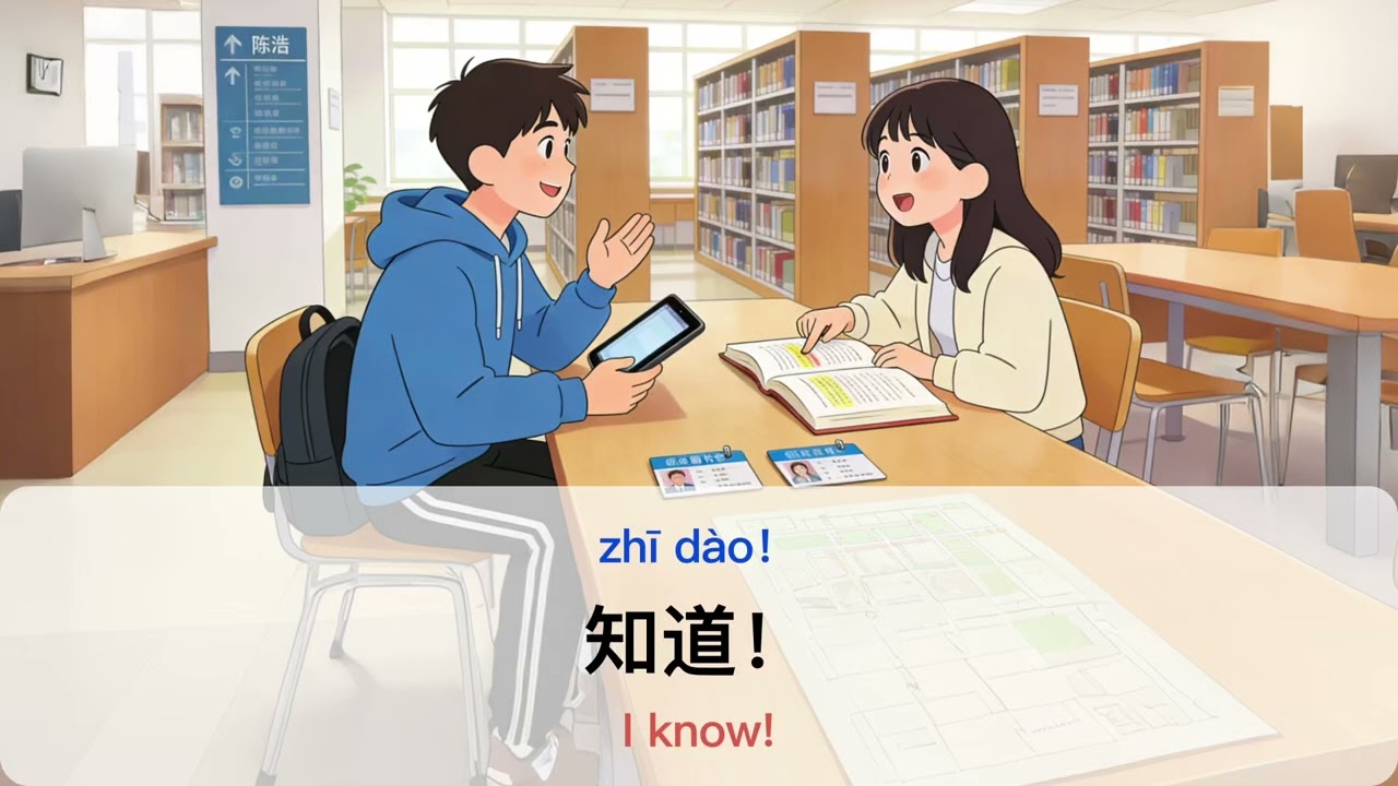 Chinese daily conversation Library with 3 subtitles regular speed loop3 7 6