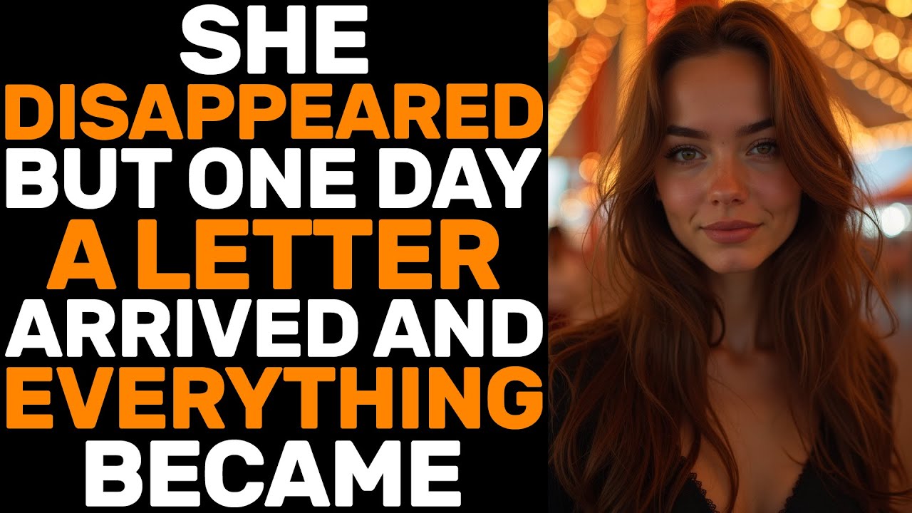 She Disappeared. But One Day A Letter Arrived, And Everything Became Clear. It Hurt, But