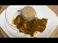 Curry Chicken With Turmeric/Parboiled Brown Rice Complete Recipe 