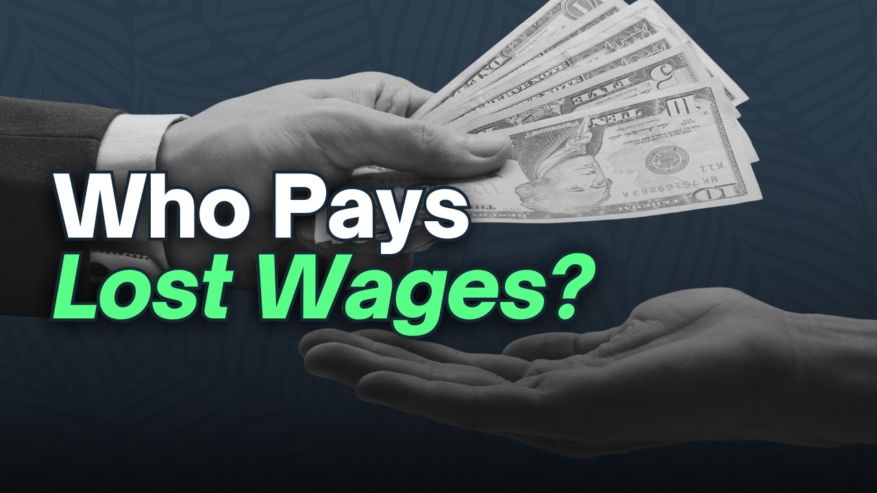 After a Serious Injury, Who Pays for Your Lost Wages?