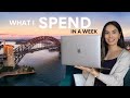 What I Spend In A Week Living Alone In A Sydney Apartment! | Expenses, Groceries, Rent, Utilities...