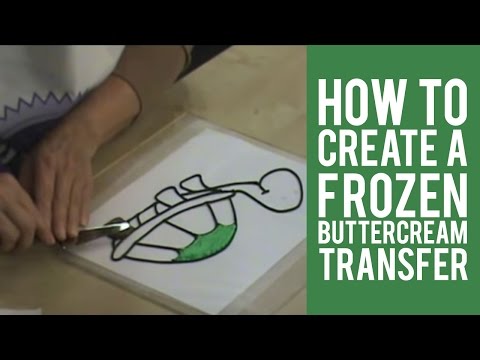 How to Create a Frozen Buttercream Transfer