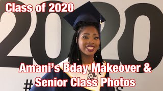 Amani’s Bday/Senior Photo shoot | Class of 2020 | Embellish Salon | Cady Studios