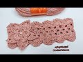 كروشيه بندانة شعر بغرزة مميزة سهلة للمبتدئات Crocheted Headband 