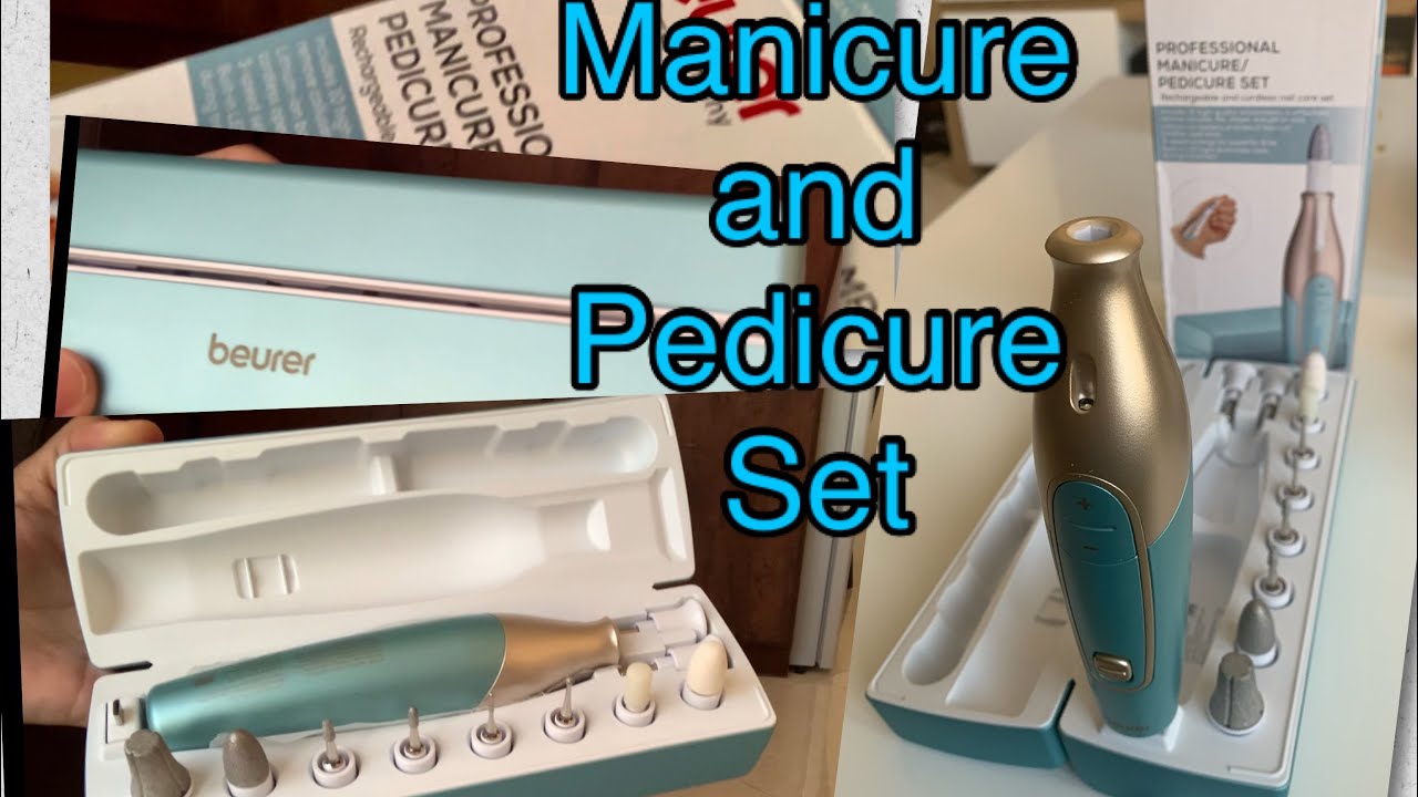 Unboxing Beurer Professional Manicure and Pedicure Set MP 84 - YouTube