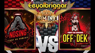 - N O S I N G - Vs Off-Dek L 1-1 นอกรอบ