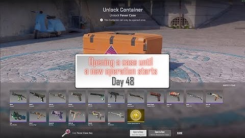 Opening a case until a new CS2 operation starts - Day 48