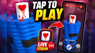 🏀stack ball #3d Live Gameplay | HighScore 🎯Challenge.#shortslive#facecam#Ak_gamingyt786 #1 #viral 🔴 screenshot 5