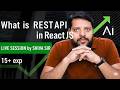 What is REST API  and How to use in REACT JS , API In REACT JS  #api