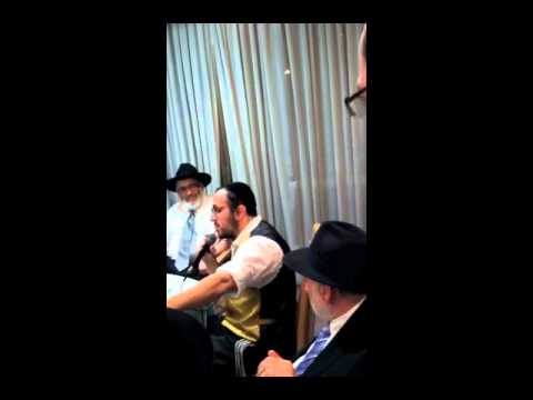 LIPA, at the Hose of Rav Yossel Gutnick, by the "Chanukah party" with the "Smicha boys"